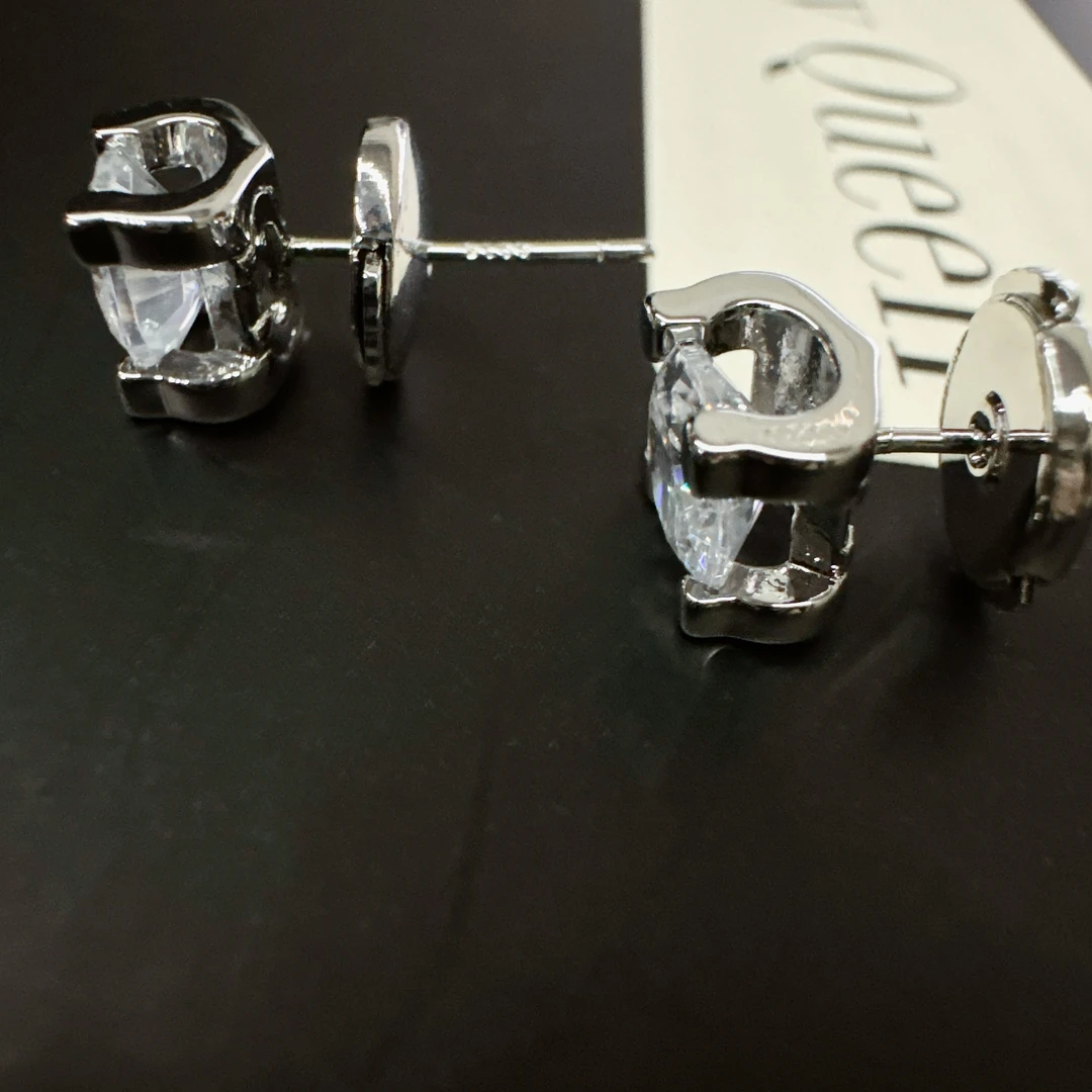 铜合金合成锆石耳饰 娜娜GemmyQueen耳环GQ02268