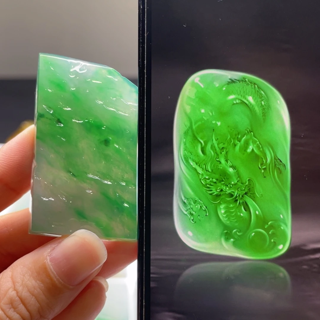 定制翡翠未镶嵌包工