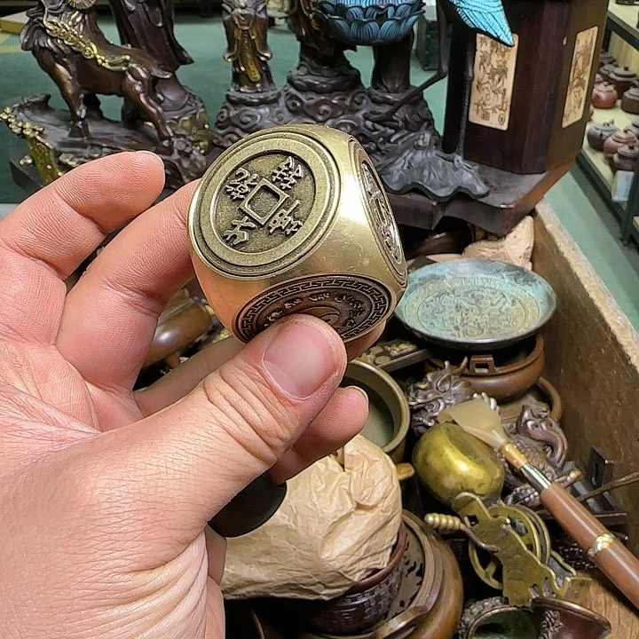 铜器办公室茶室摆件