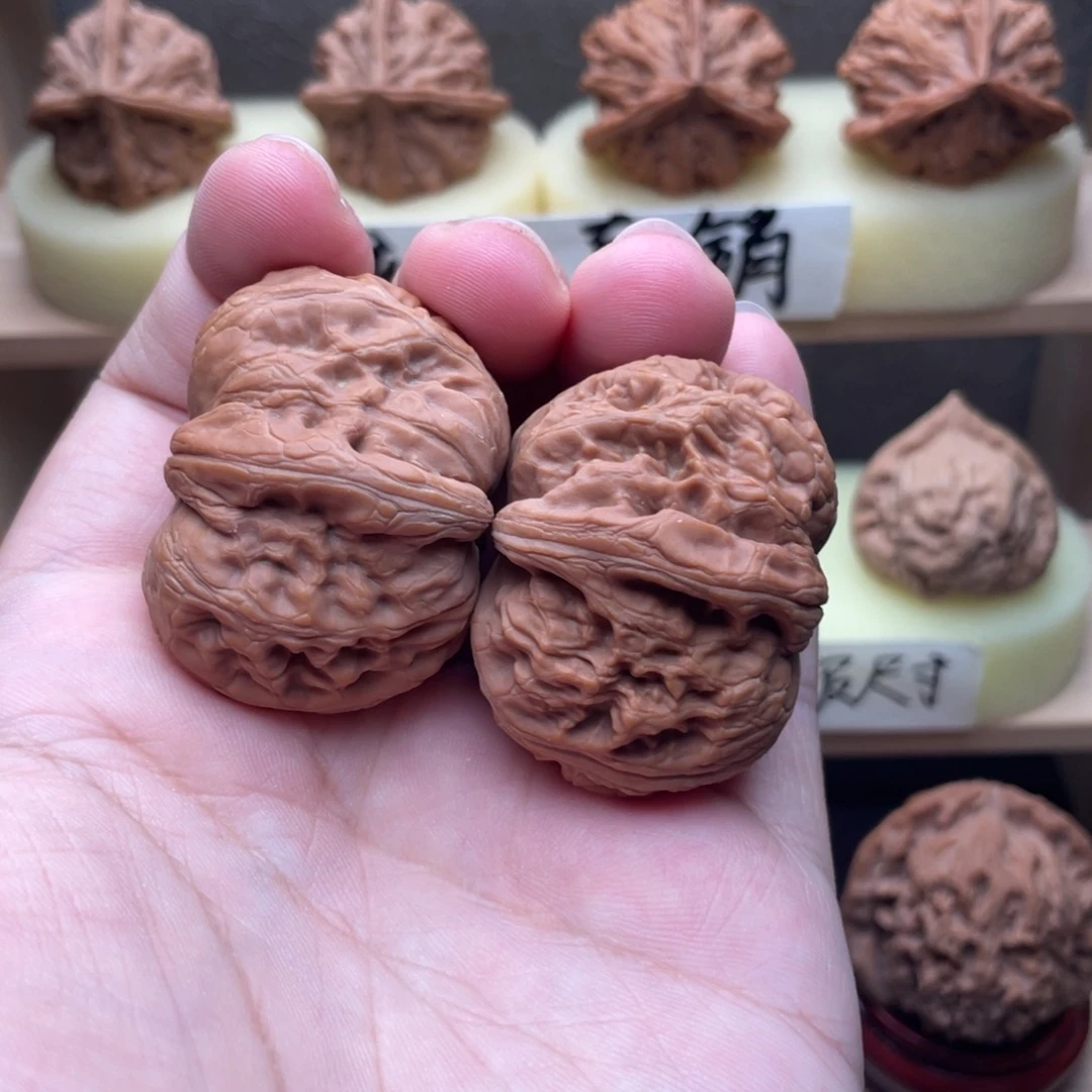 吊坠文玩核桃元宝42