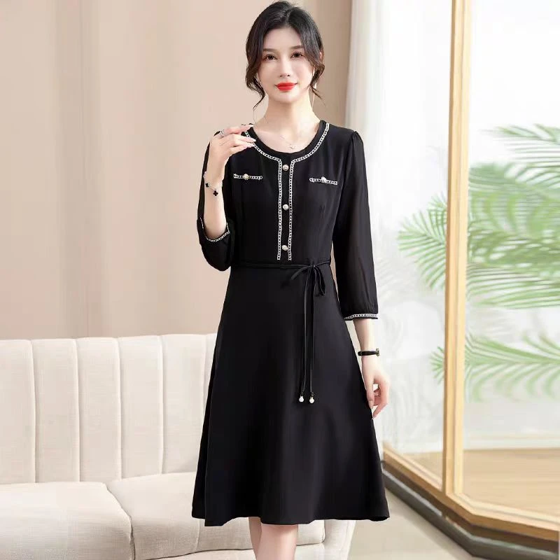 S403【专属】洋气时尚春秋款长袖打底裙子连衣裙RS-HLQ23L3518