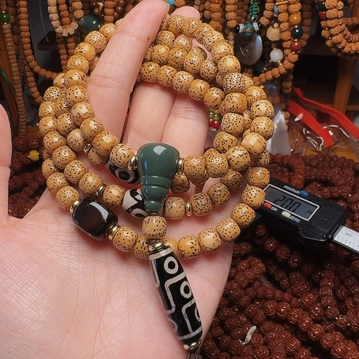 ****࿐金刚菩提吊坠8星月菩提