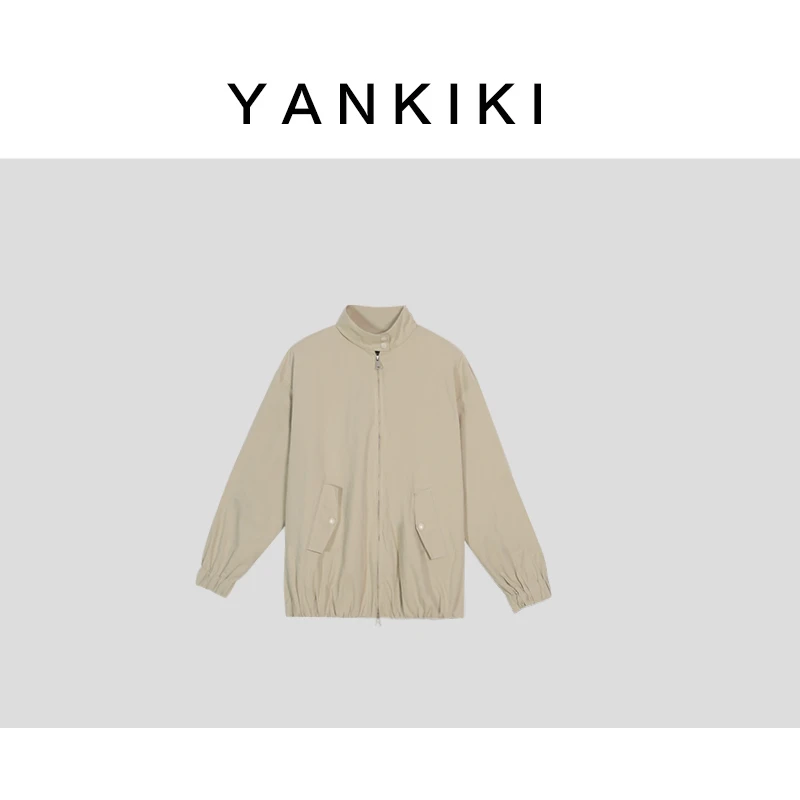 卡其色夹克外套  YANKIKI 2025春款NEW
