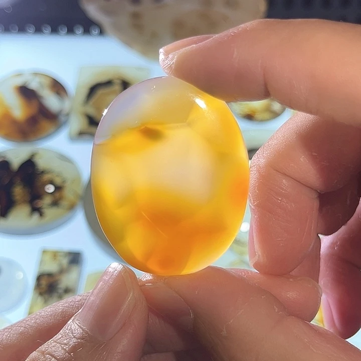 玛瑙/玉髓未镶嵌吊坠(不含链)