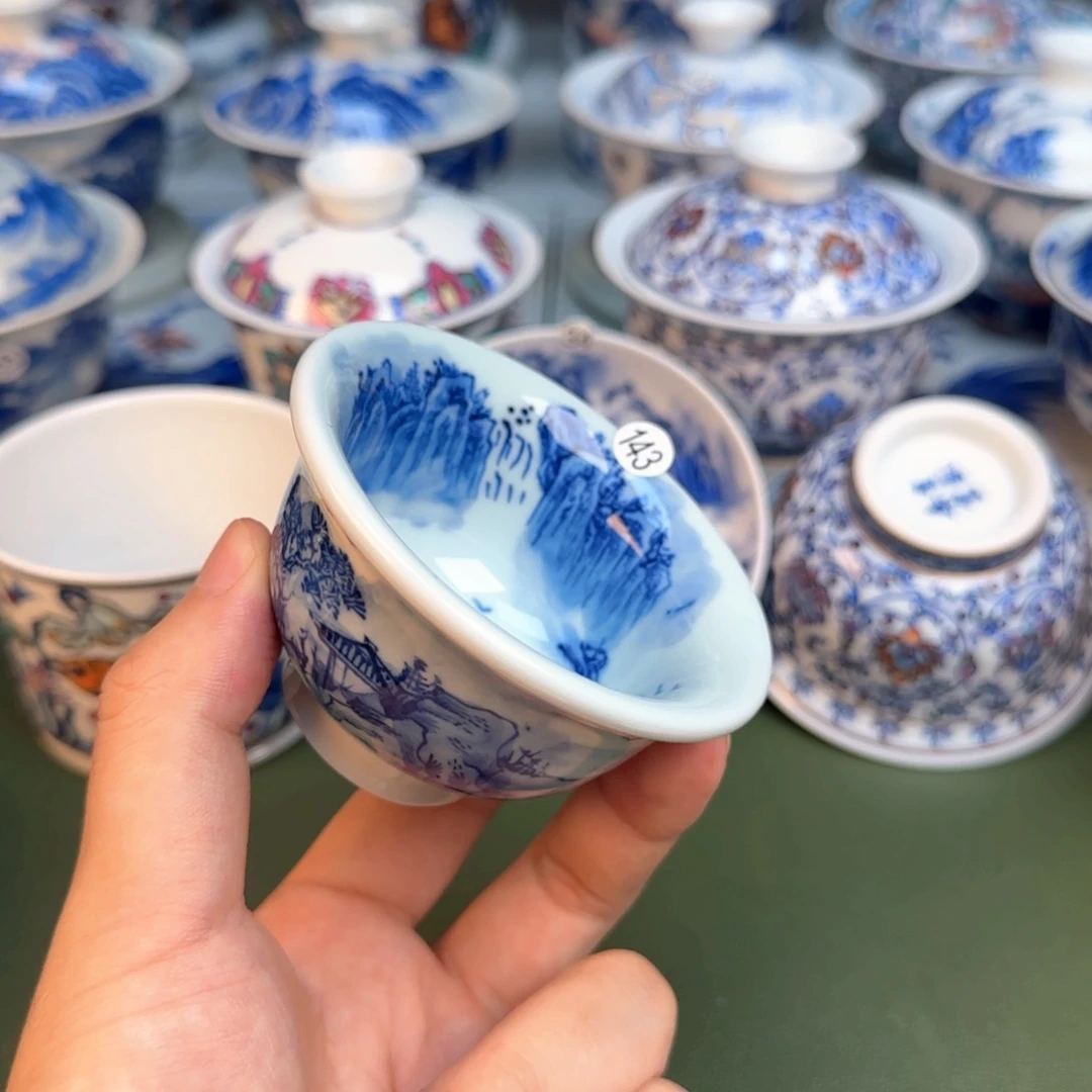 彦祖纯手工手绘茶具143