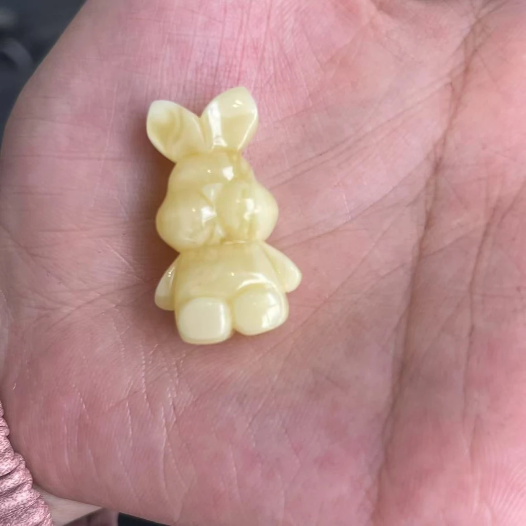 （心选珠宝）琥珀蜜蜡 兔子