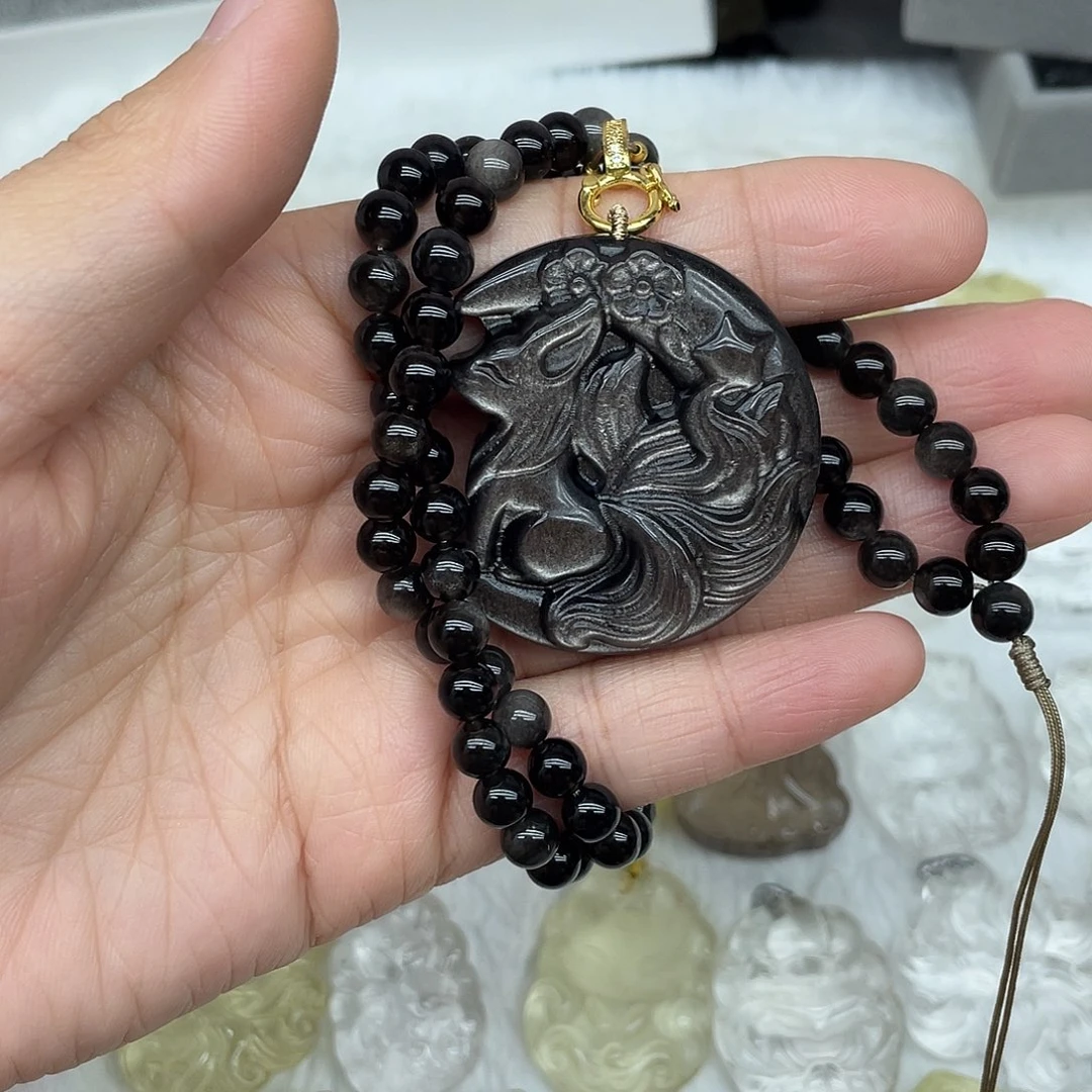 水晶吊坠配件未镶嵌