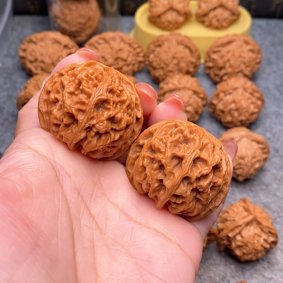 文玩核桃把件精品球苹果41