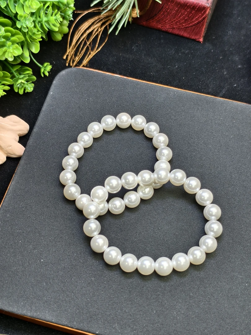 面面来财珠宝 【福翠缘珠宝】C10071白贝珠手串-多样性发货只发一件