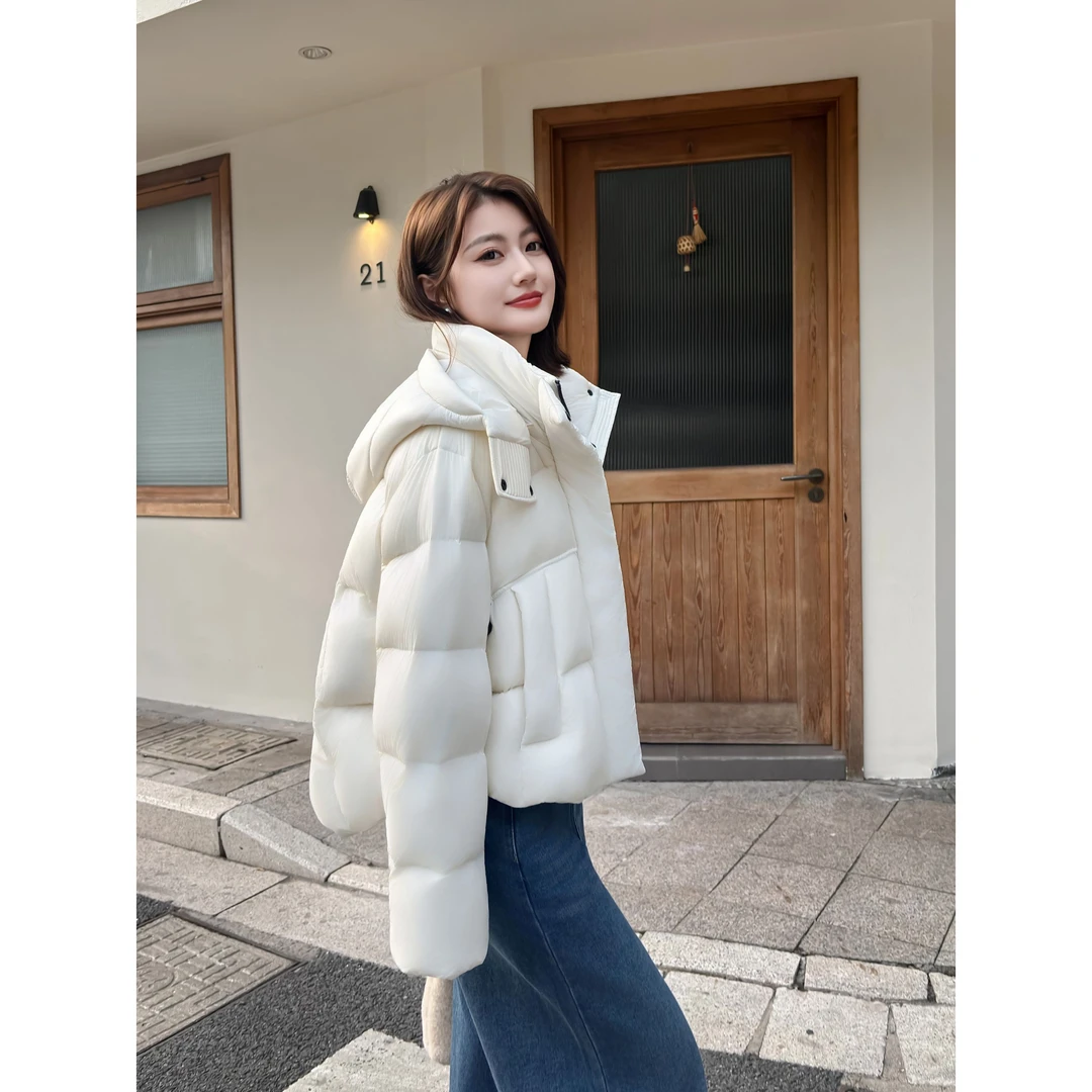 【崔】经典95白鸭绒2025冬季新款保暖羽绒服2558