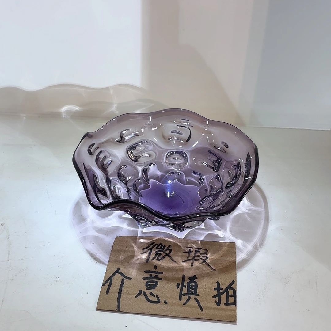 水晶杯水晶花瓶果盘通宝工艺品42号