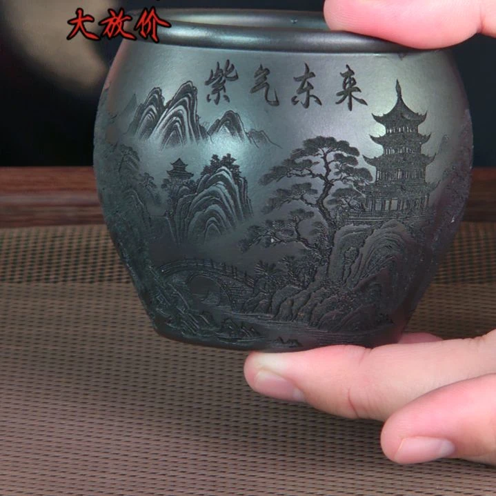 茶杯紫砂高档紫砂茶具套装