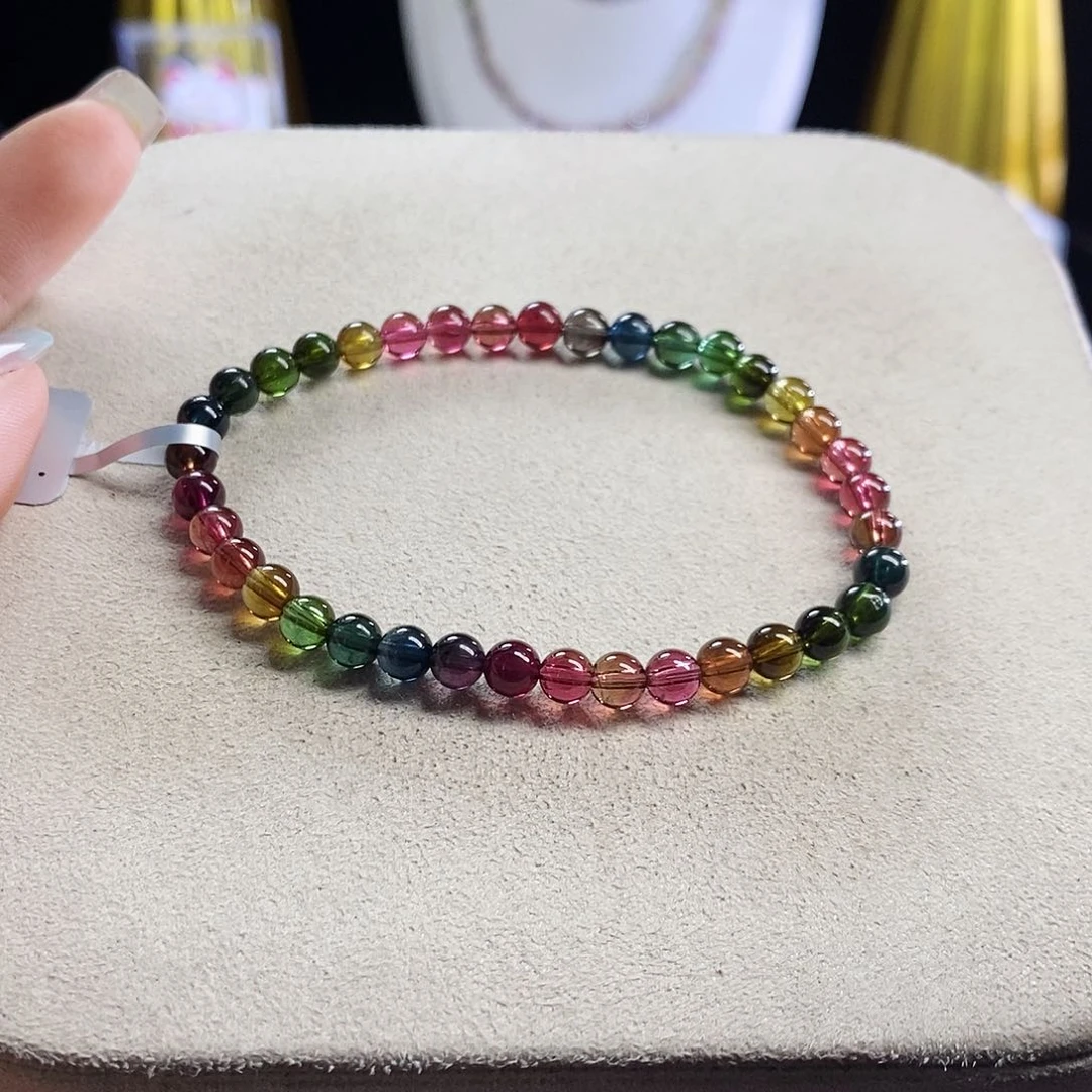 手链未镶嵌碧玺浓艳