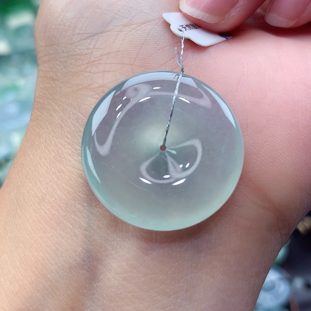 颈饰未镶嵌翡翠编号97尺寸25.7-6.