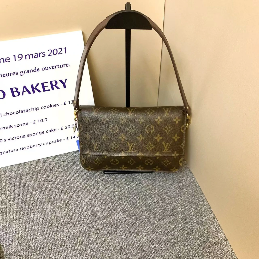 95新 LouisVuitton/路易威登 LV老花手拿包/路易威登/单肩包