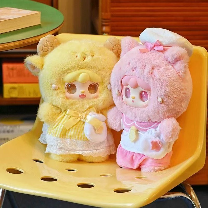 yooki氧氧400%二代-萌宠梦境系列盲盒毛绒玩偶公仔HLM专属