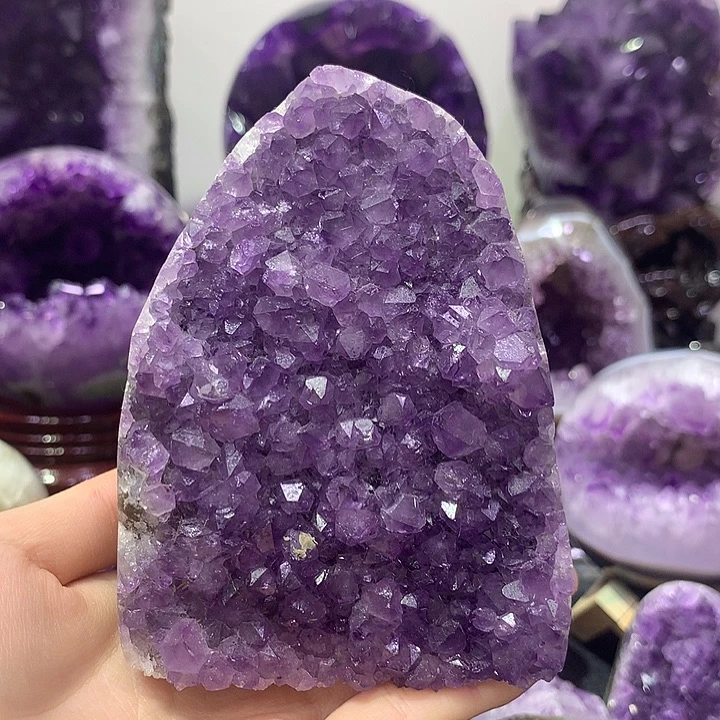 未镶嵌珠宝半成品紫晶