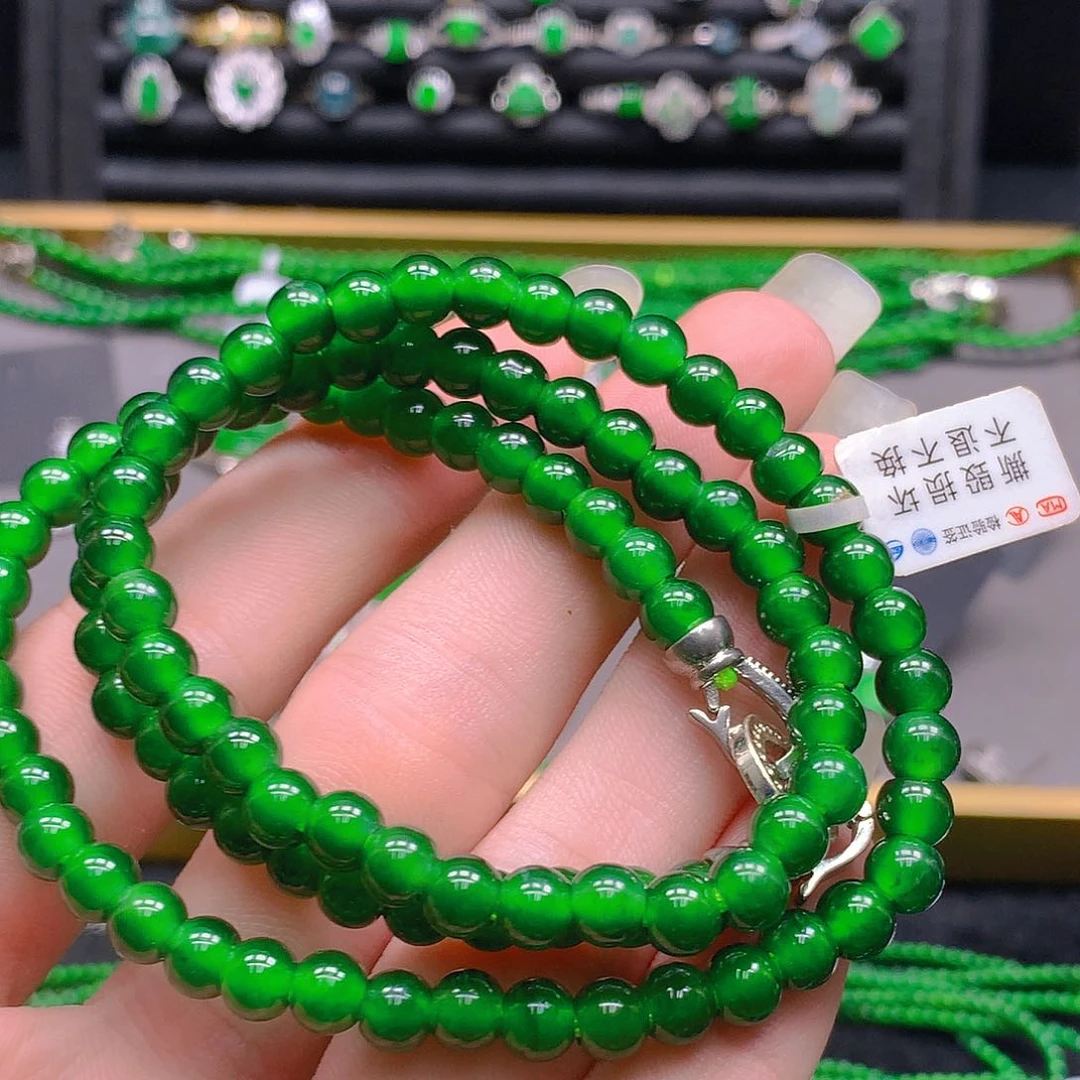 未镶嵌手链翡翠天然