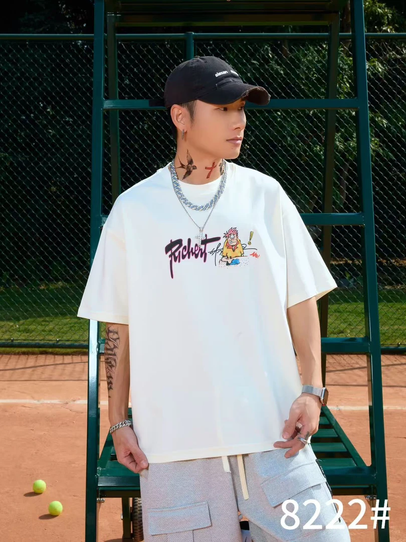 2025夏季薄款短袖情侣短袖宽松休闲T袖潮