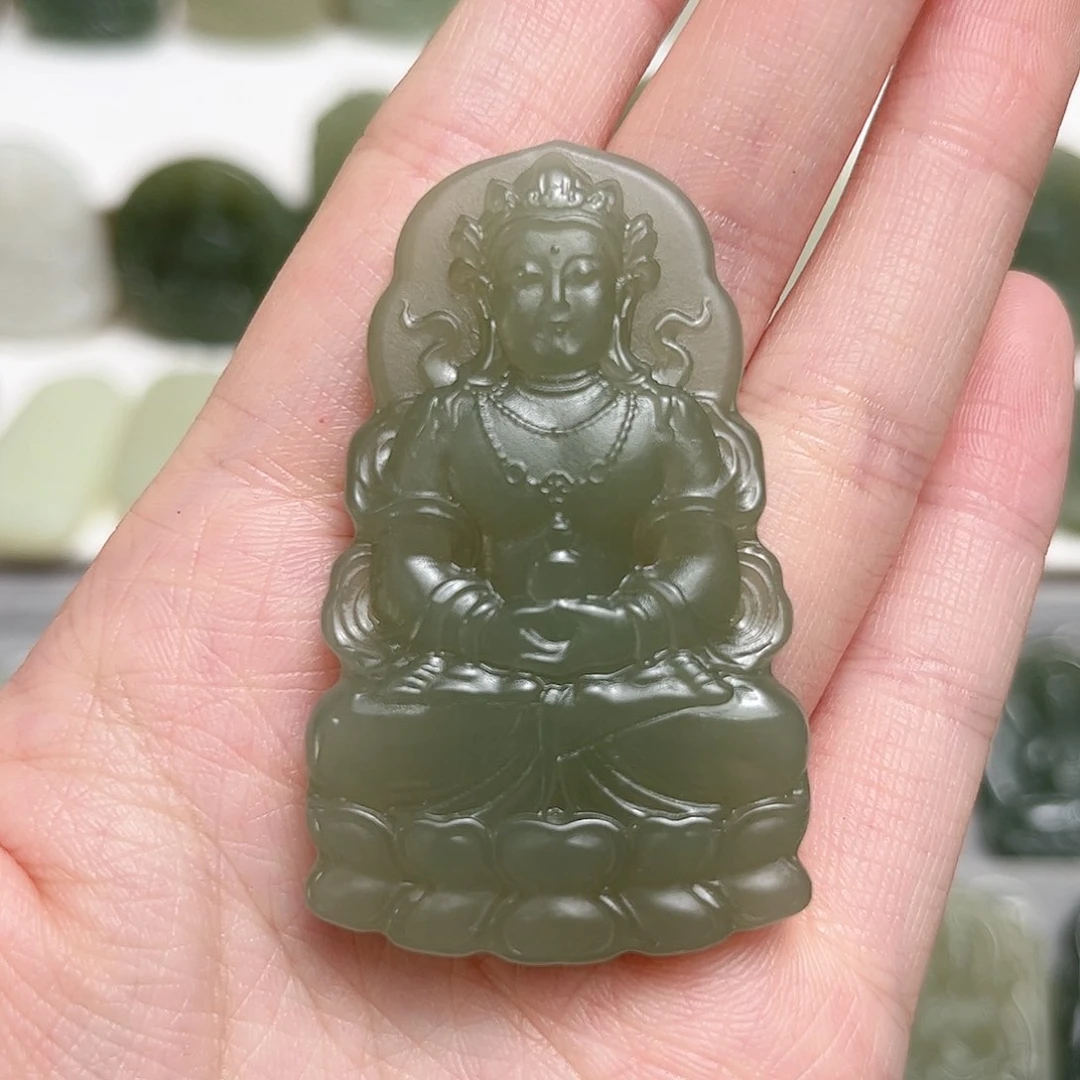 和田玉颈饰未镶嵌