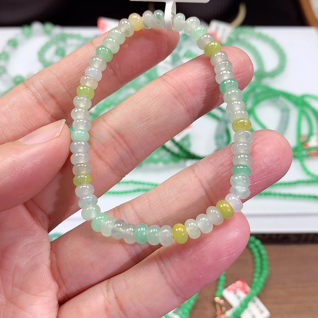 未镶嵌手链翡翠翡翠
