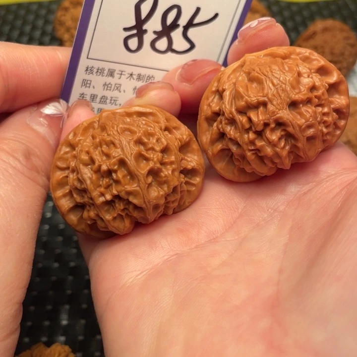 文玩核桃把件42宫灯885