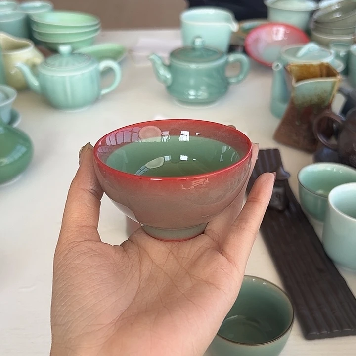小米茶器龙泉青瓷