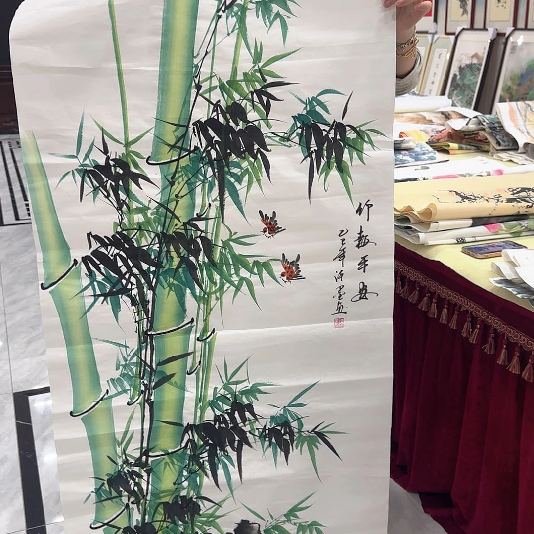 国画国画作品多次入选