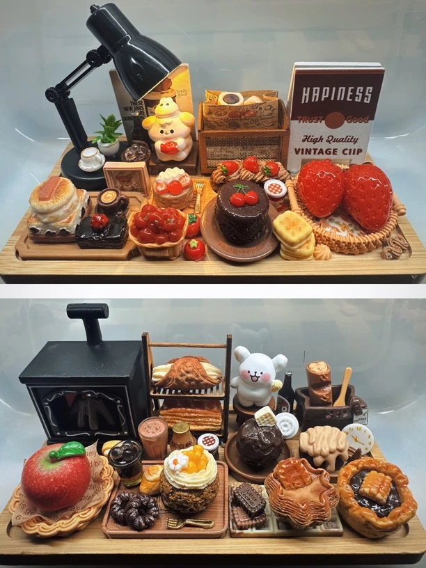 手作食玩摆台  大盘 17.9*8.8cm 多磁吸