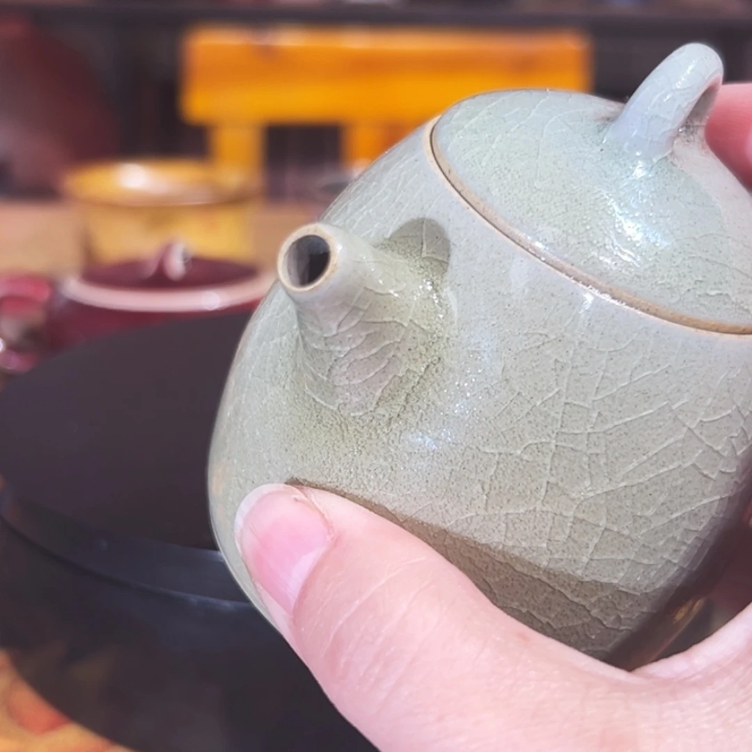 黑***鹅杯子陶钧瓷艺术作品