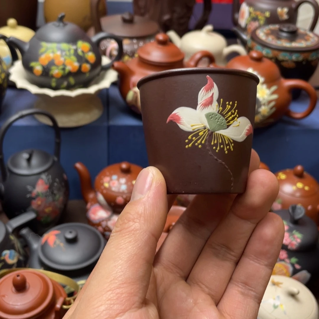 茶杯紫砂紫砂主人杯50cc