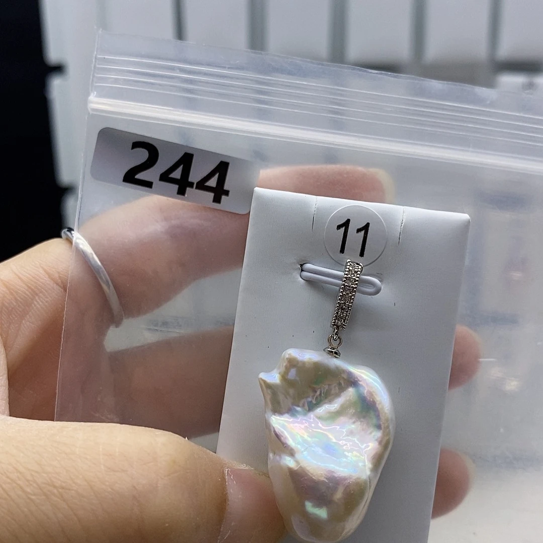 颈饰合金淡水珍珠