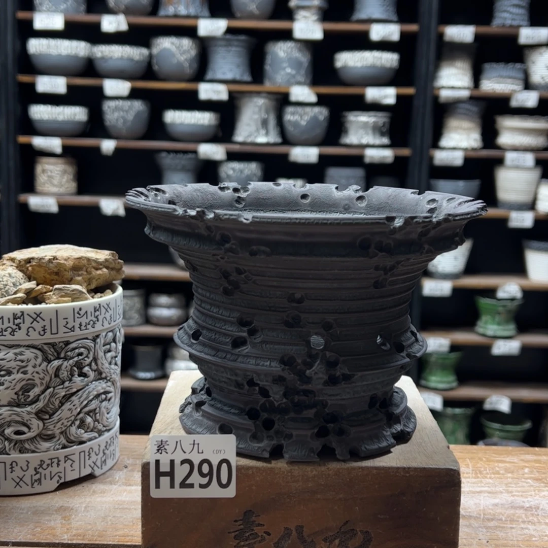 素八九陶瓷内口18高12