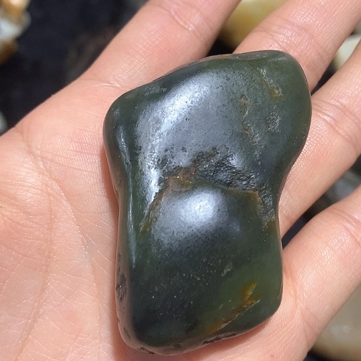 未镶嵌和田玉（糖玉）挂件35