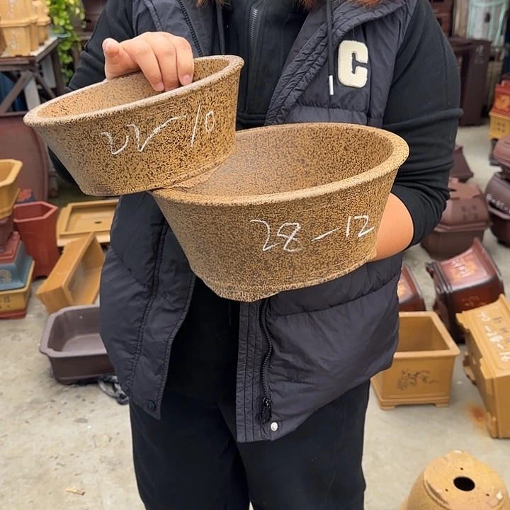 紫砂花盆真的很好