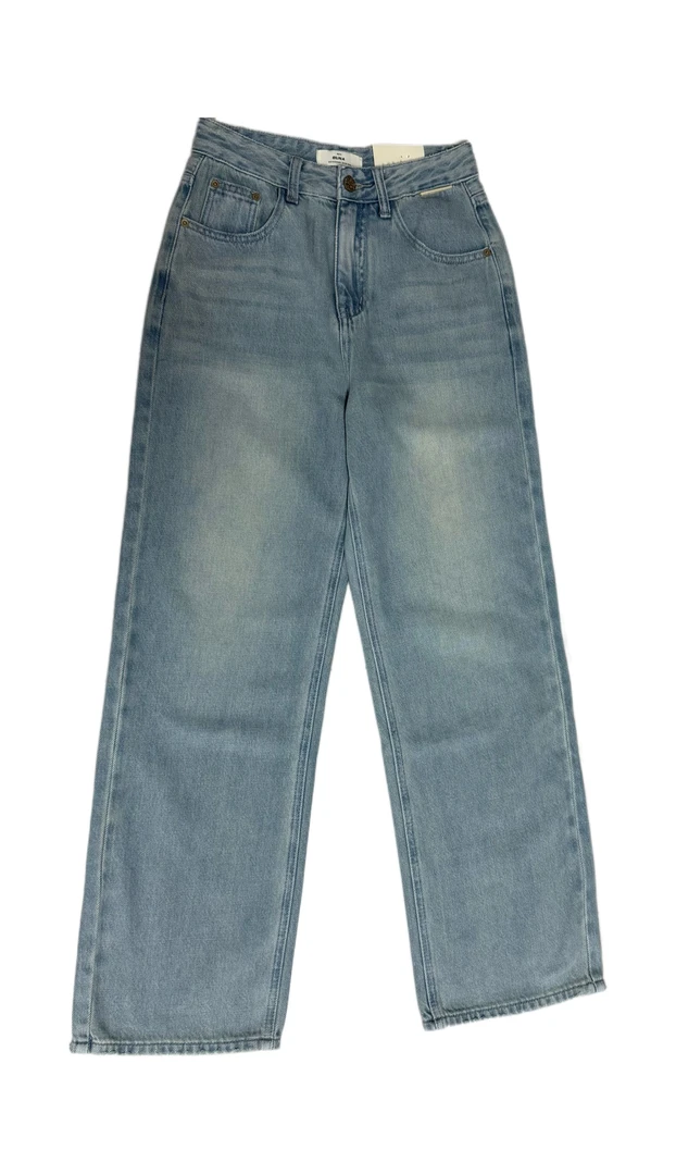 王哈哈女装-春季新款休闲立体牛仔裤 BB