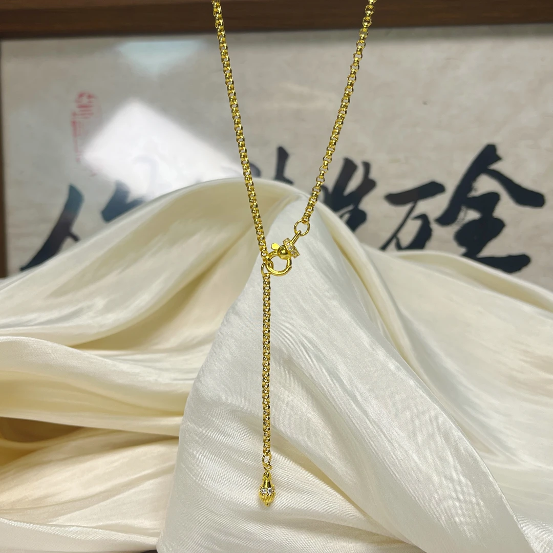 足金999【珠珠】百搭万能链集合