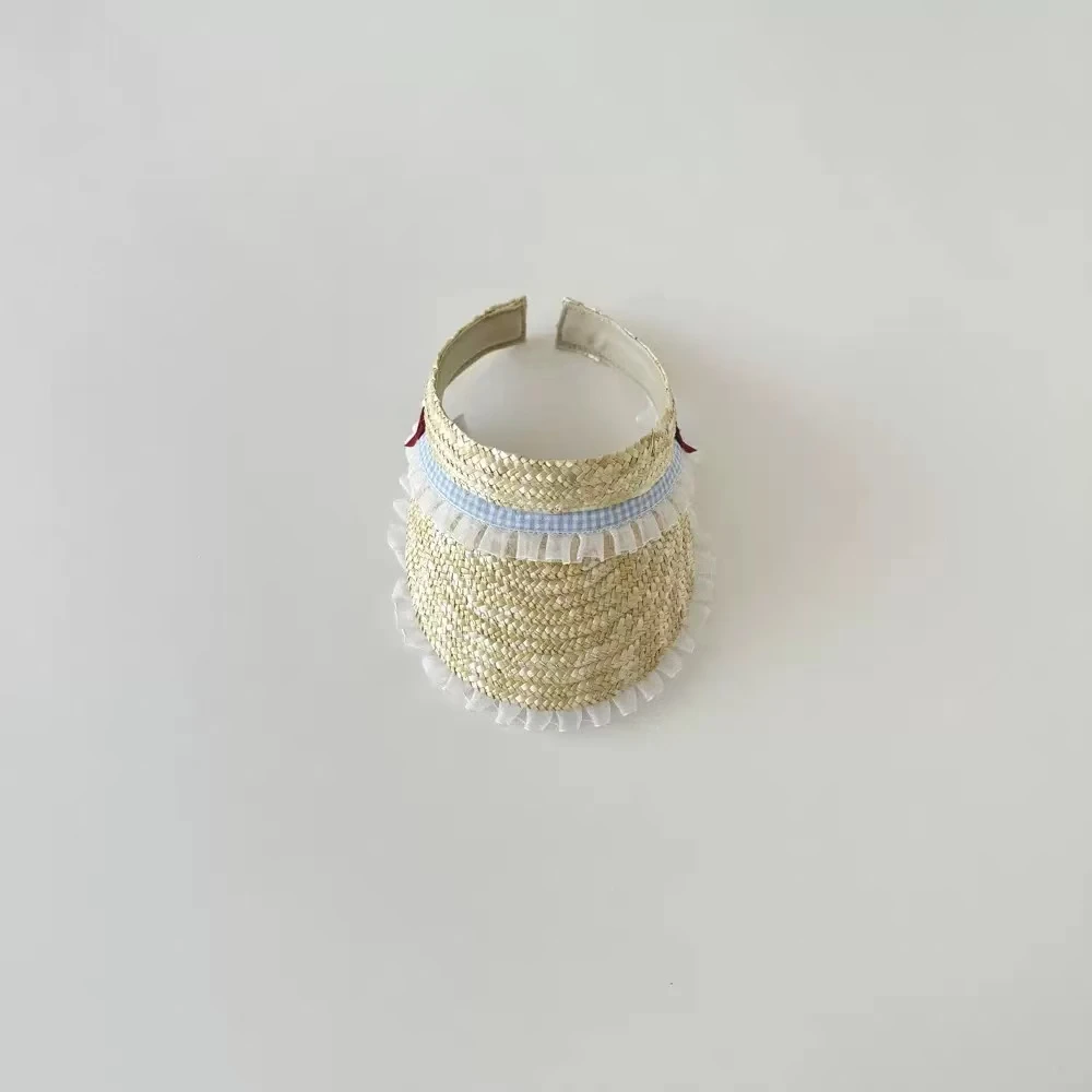 扣号 默认微瑕 不退不换洋气儿童帽子夏天遮阳帽时尚百搭夏季韩版