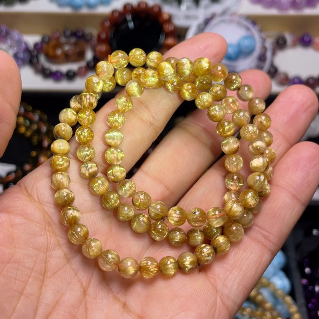 水晶手链未镶嵌钛晶