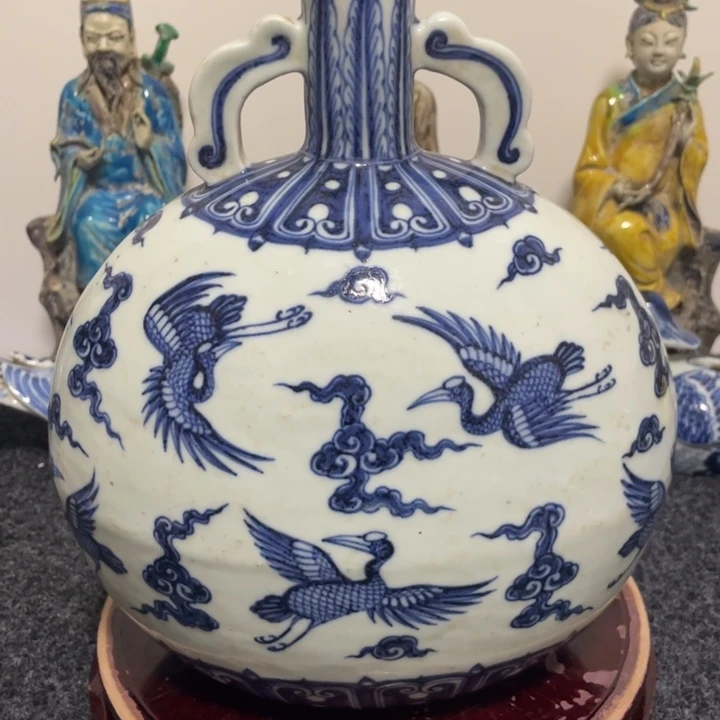 汪***瓷当代青花瓷器精品