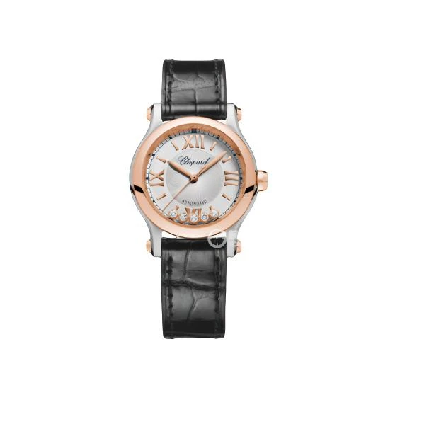 99新 Chopard/萧邦 【九月专属】快乐钻机械女表30盘278573-6001