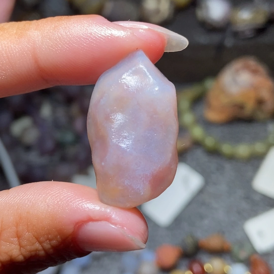 未镶嵌玛瑙/玉髓珠宝半成品
