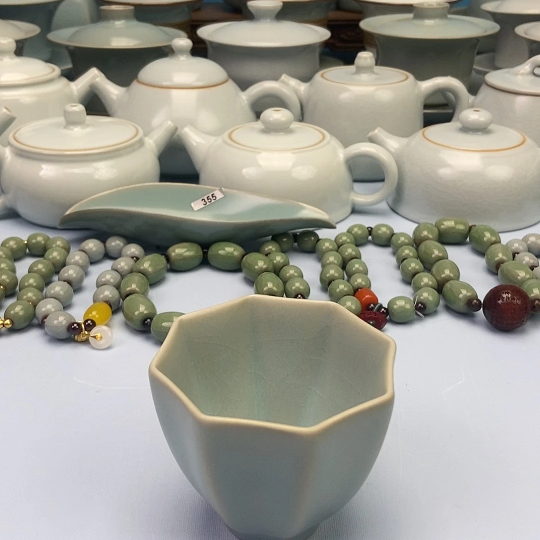 杯仿古八方杯原矿原釉原产地