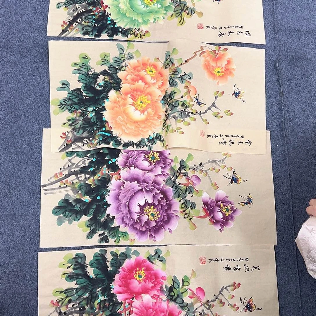 国画宣纸国画作品纯手绘作品