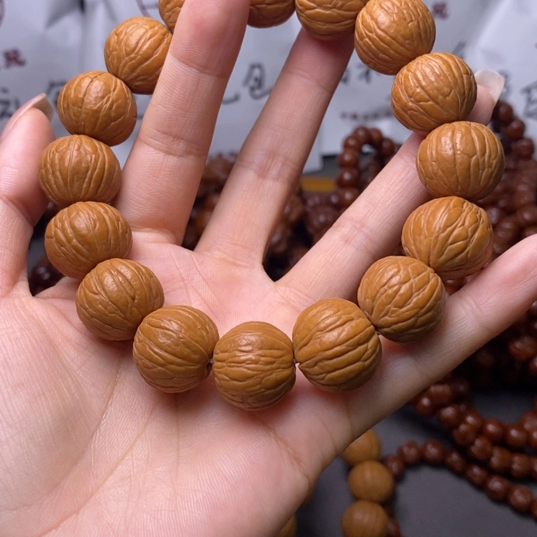 猴头核桃手串聚宝盆
