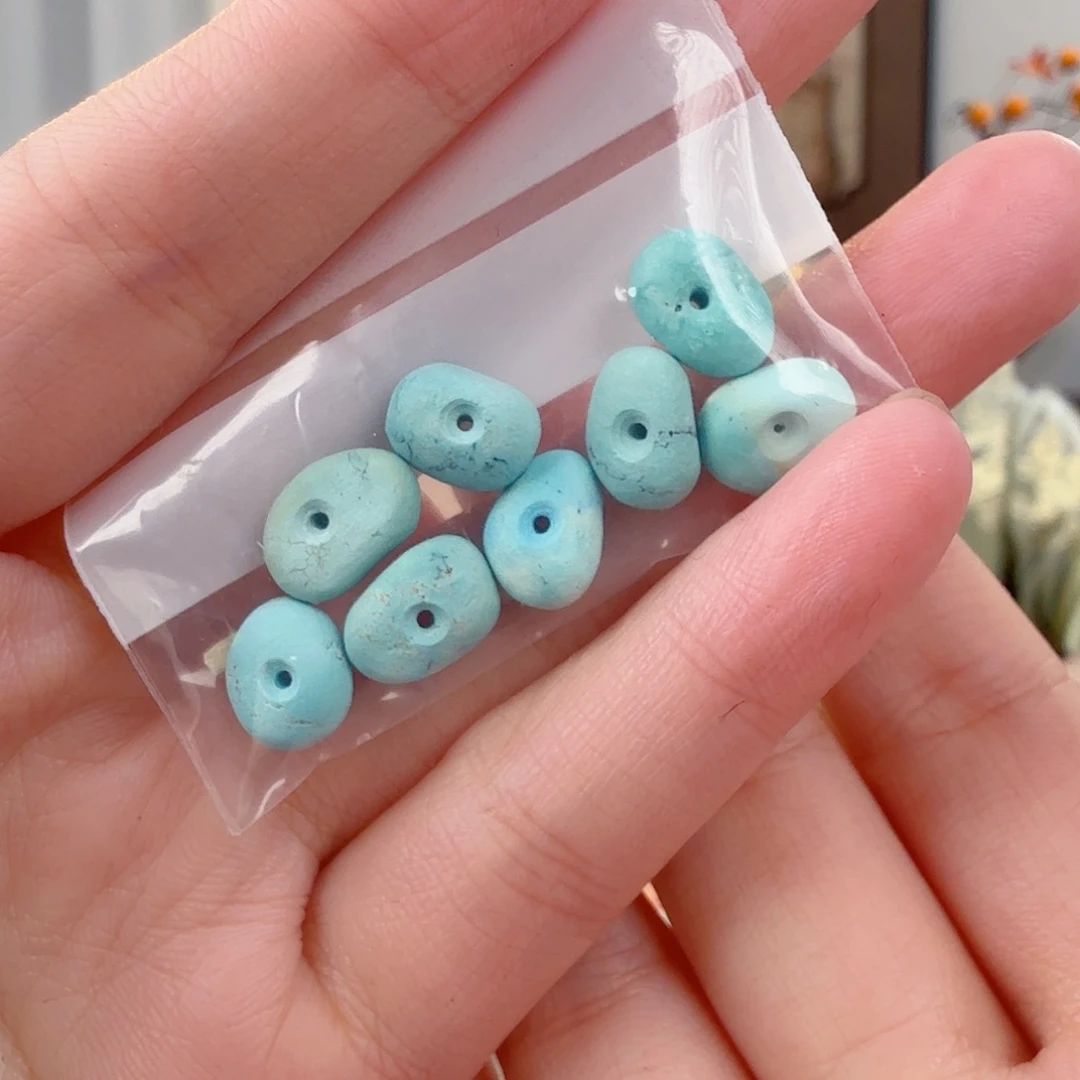 绿松石未镶嵌珠宝半成品