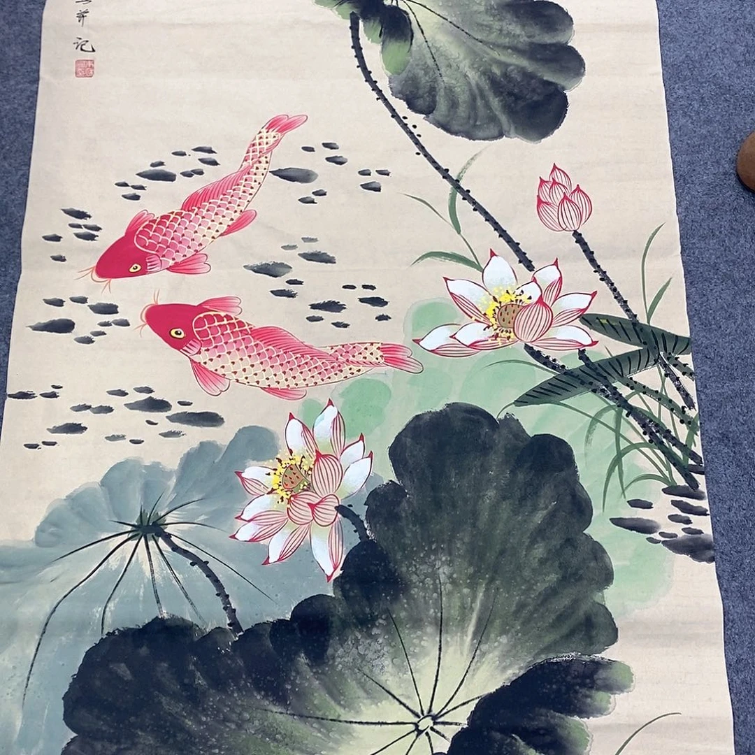 国画国画手绘作品