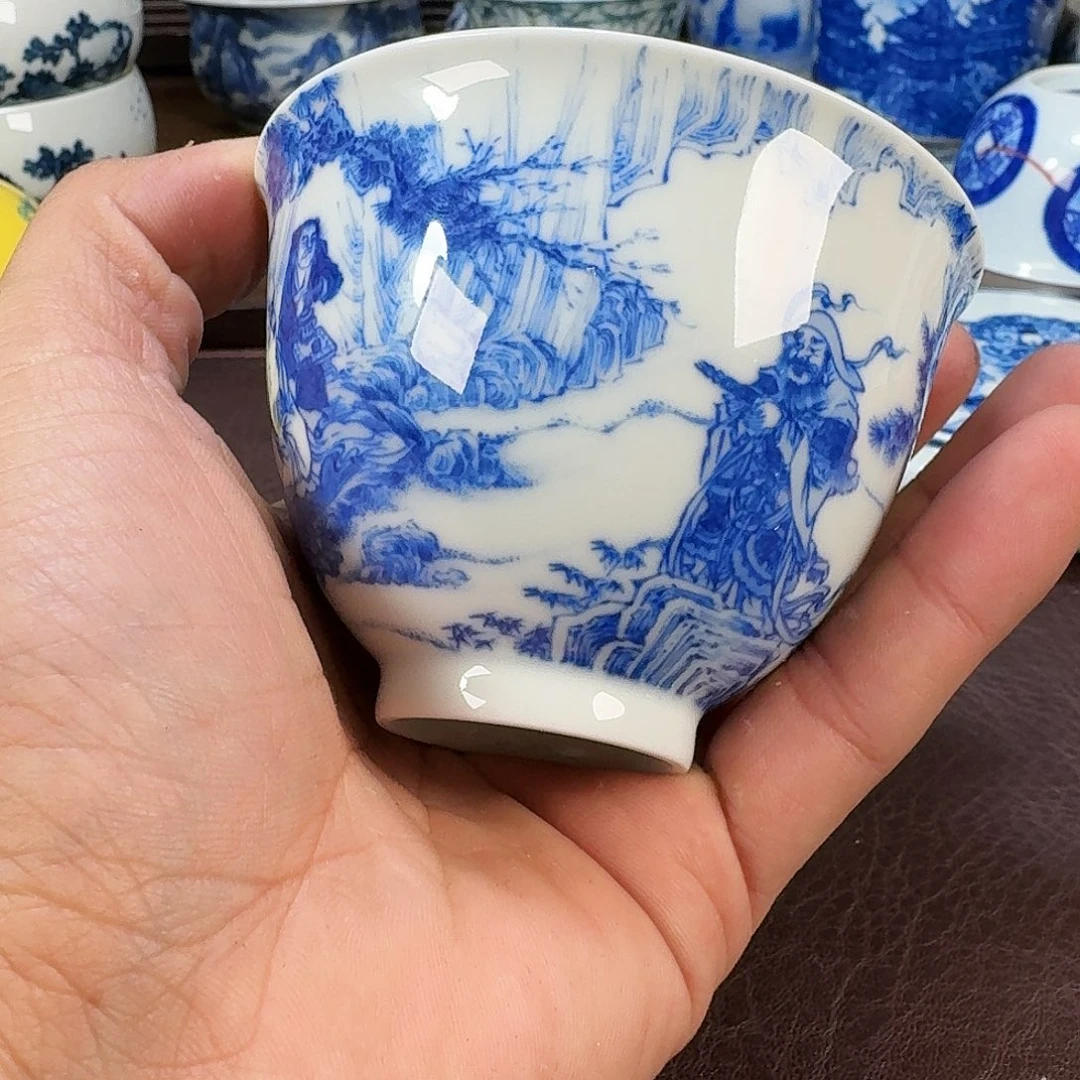 瓷片꧁**꧂现代景德镇陶瓷手绘茶具