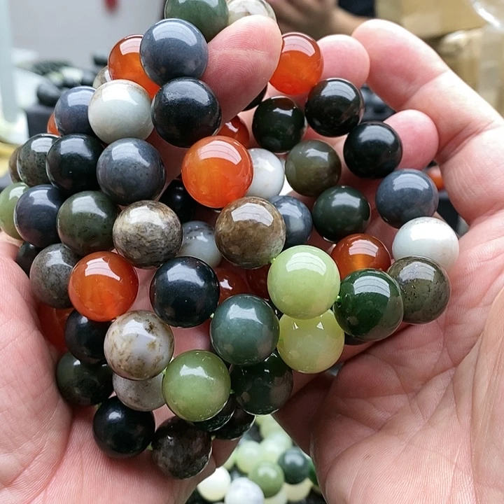 【闪购商品】未镶嵌手链和田玉16多宝拍一发一