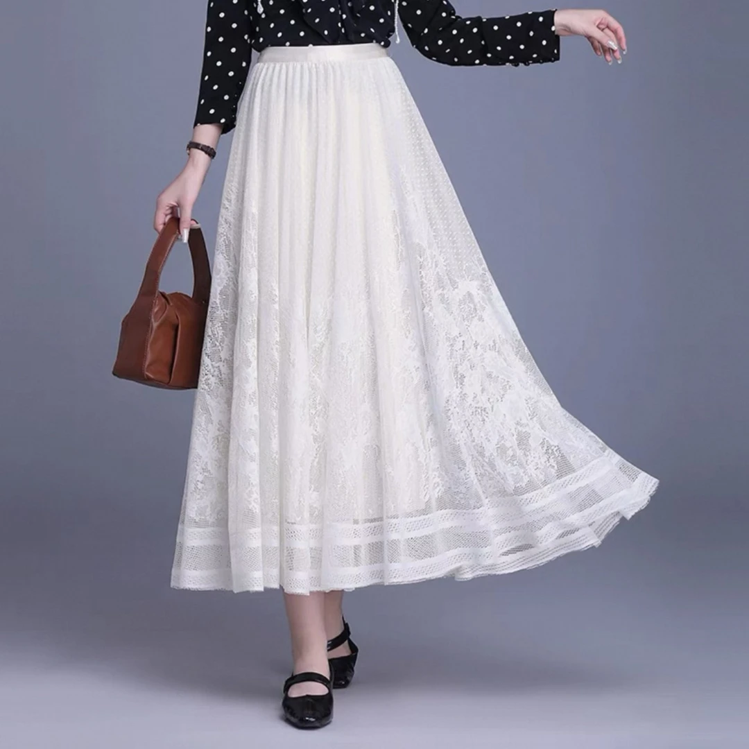 【正反两穿】春夏季清仓大摆裙长裙早春高腰遮跨显瘦半身裙子女